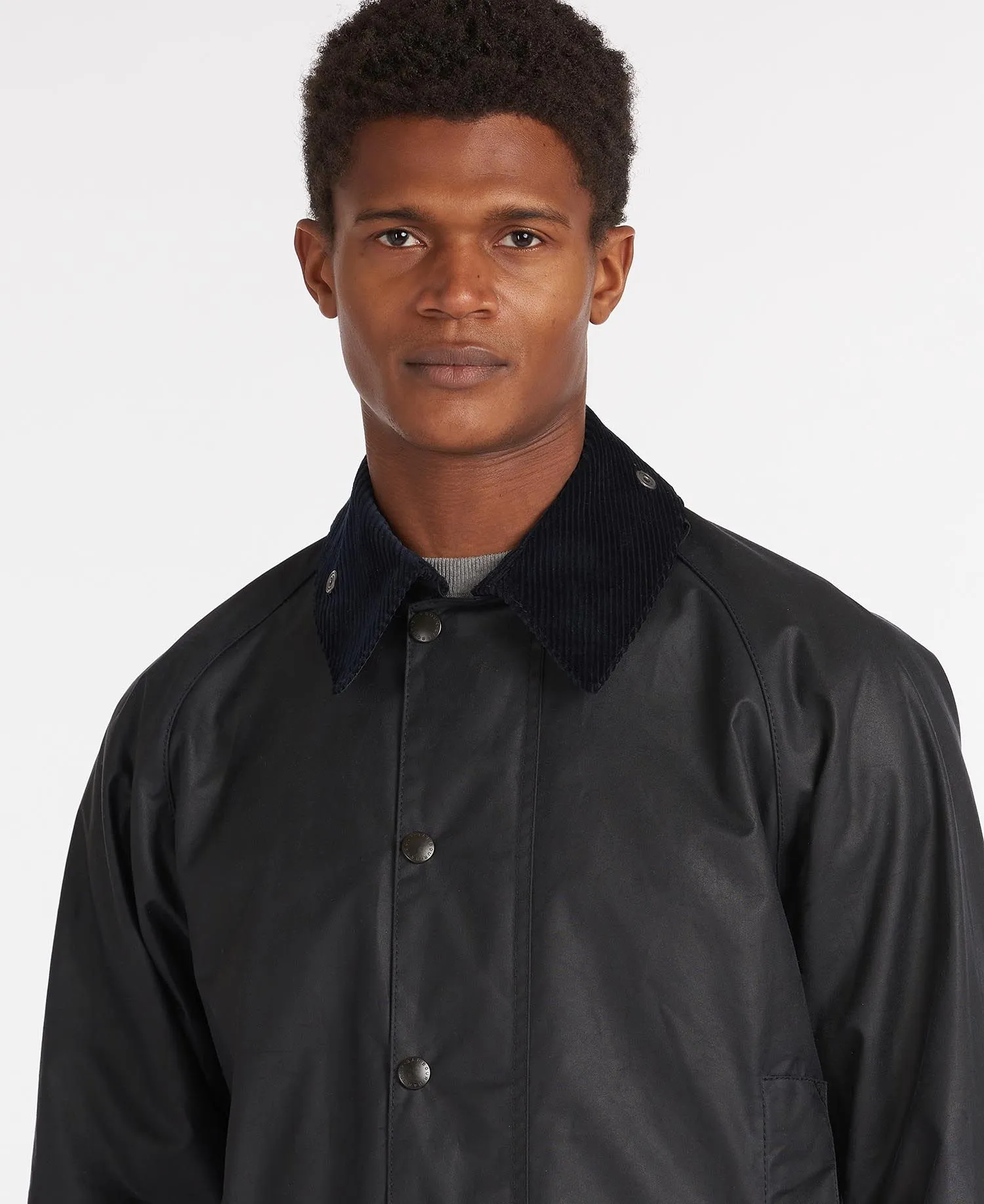 Beaufort Wax Jacket Navy