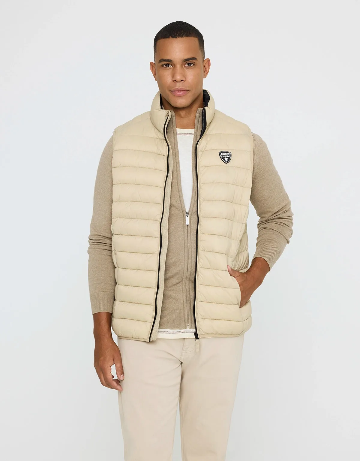 Beige Vest - Nanga