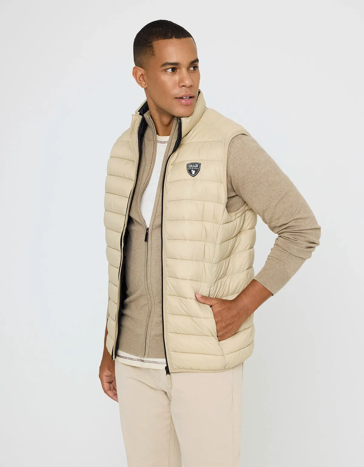 Beige Vest - Nanga