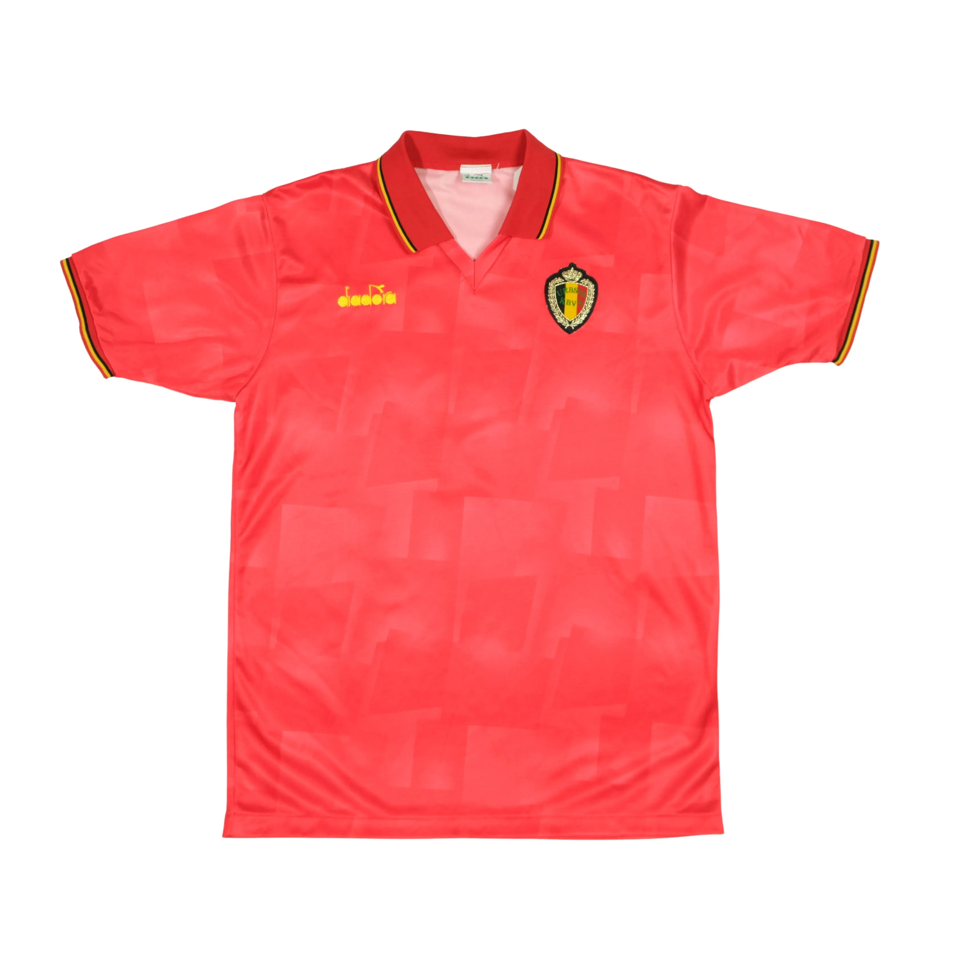 Belgium Diadora Original 1992/1994 Home Football Shirt Large