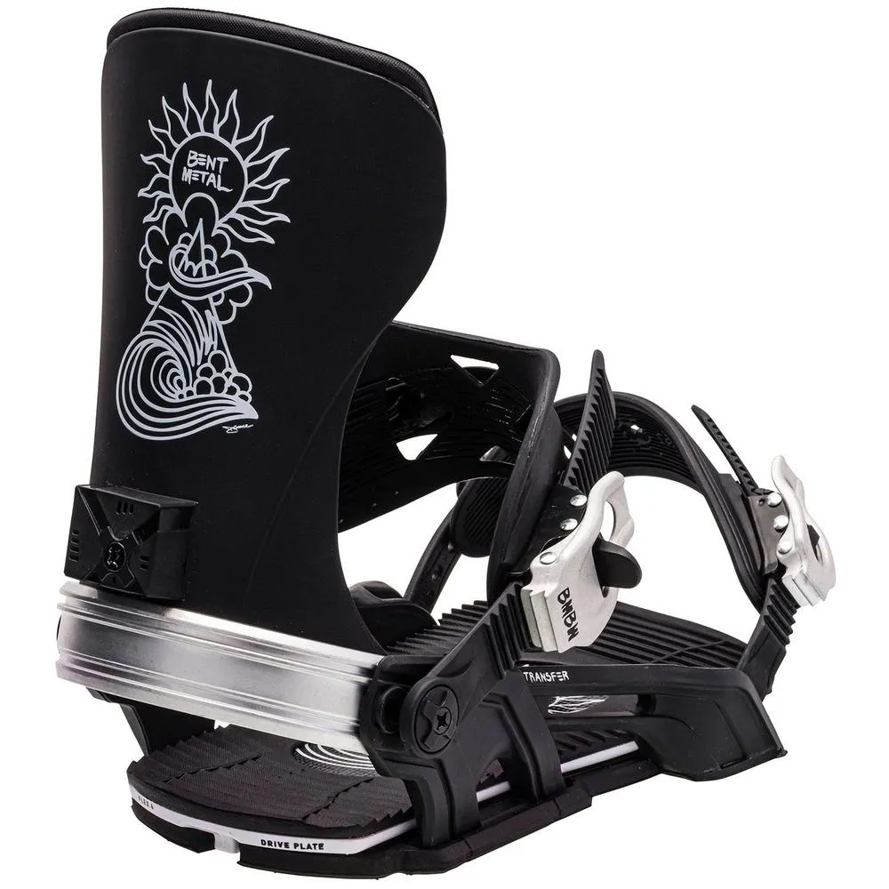 bent metal transfer snowboard binding
