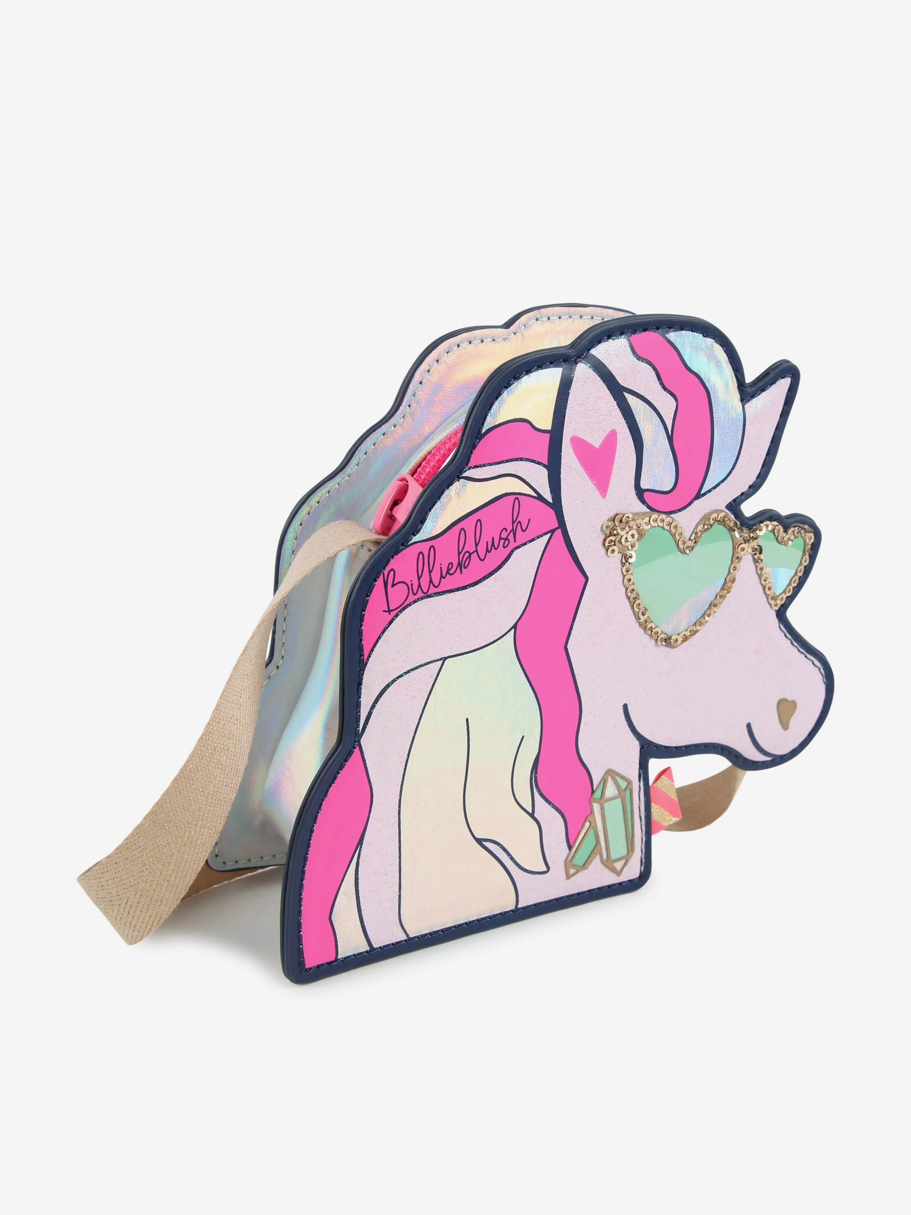 Billieblush Girls Pegasus Crossbody Bag in Pink (15cm)
