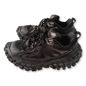 Black Balenciaga Defender trainers