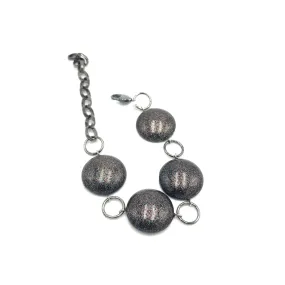 Black Galaxy Stations Bracelet