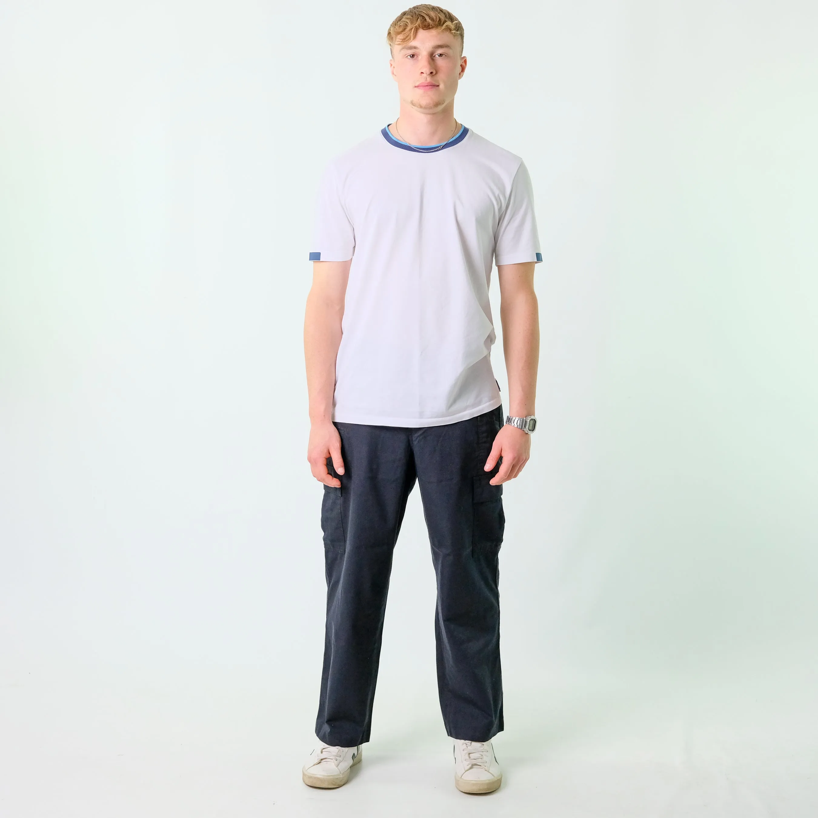 Black y2ks Wearguard Woven Cargo Pants Baggy Pants (32x30)