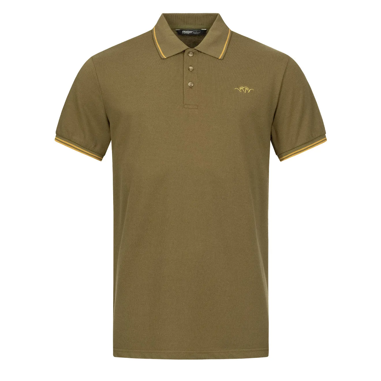 Blaser Polo Shirt Dark Olive