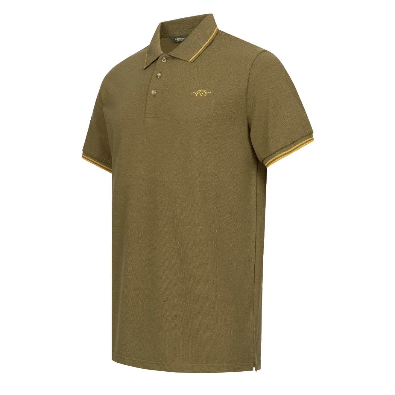 Blaser Polo Shirt Dark Olive