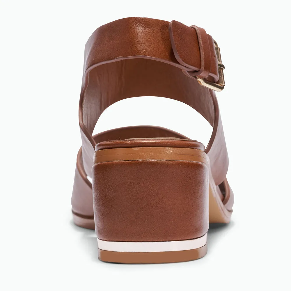 Block Heel Sandals Synthetic