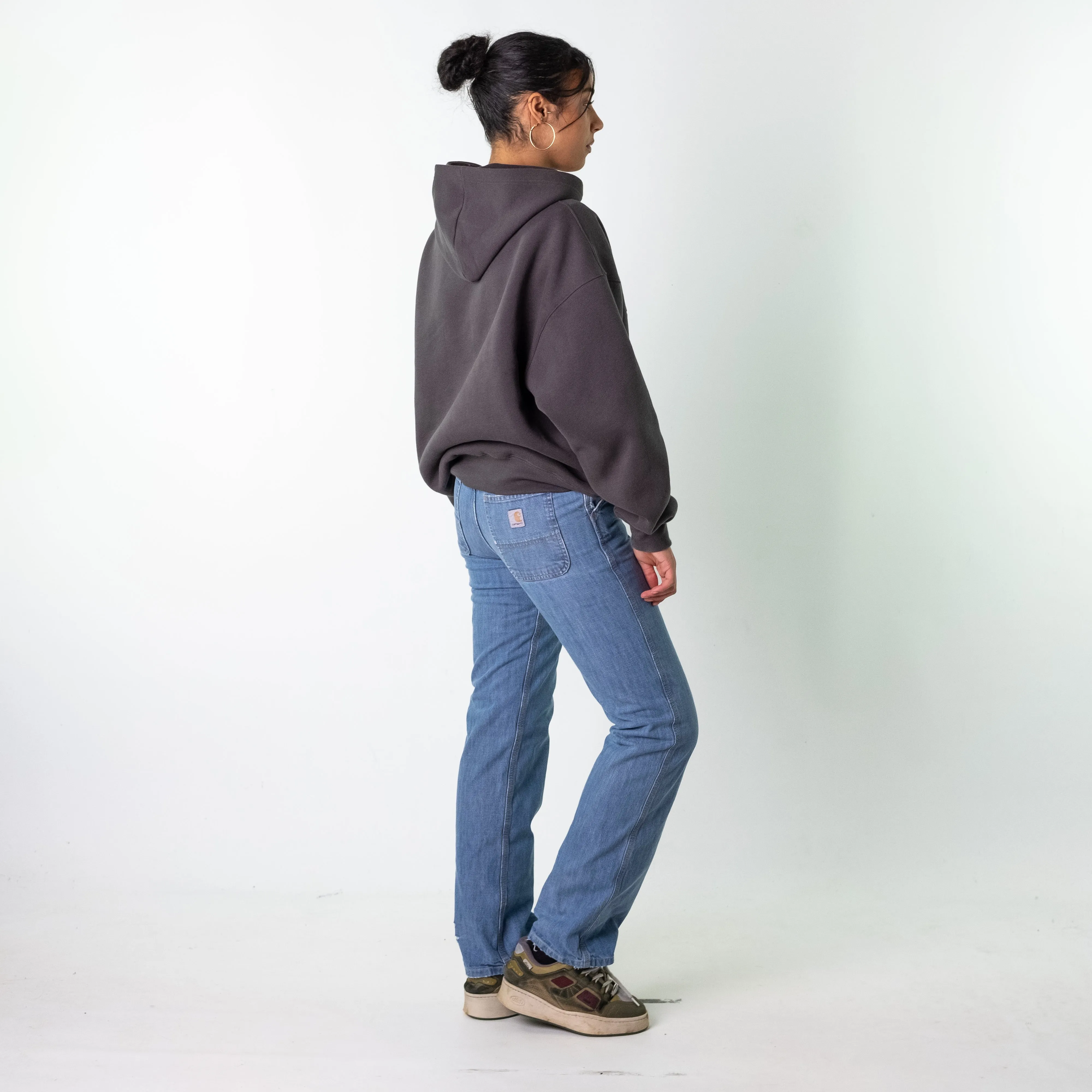 Blue Denim 90s Carhartt  Cargo Skater Trousers Pants Jeans (30x32)