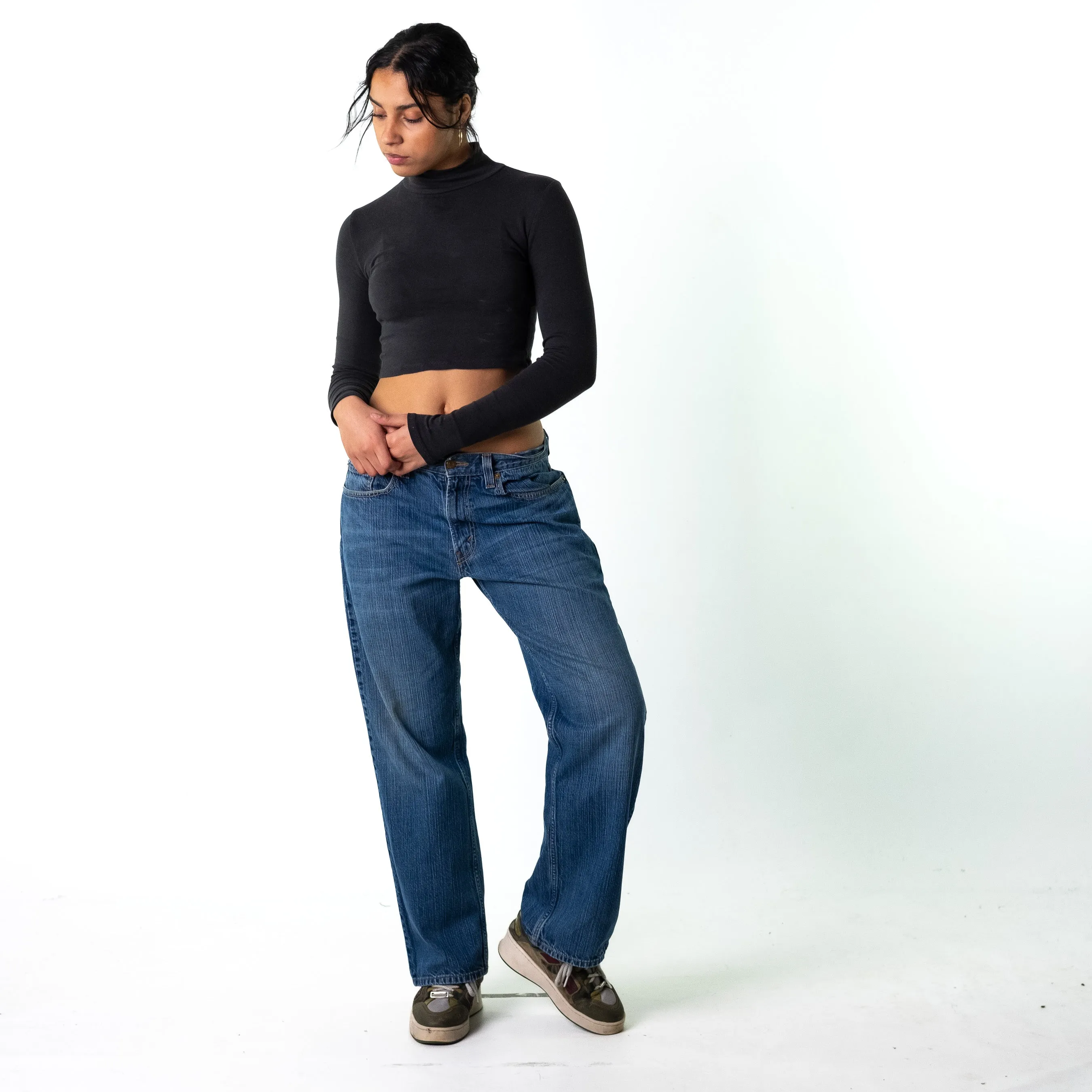 Blue Denim 90s Levi's  Cargo Skater Trousers Pants Jeans (36x32)