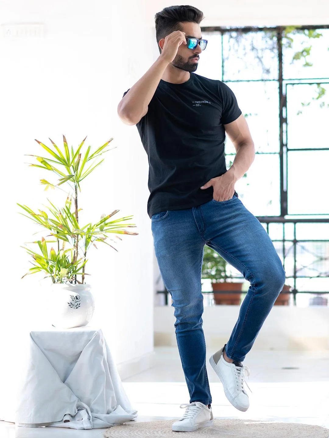 Blue Denim Men's Jeans