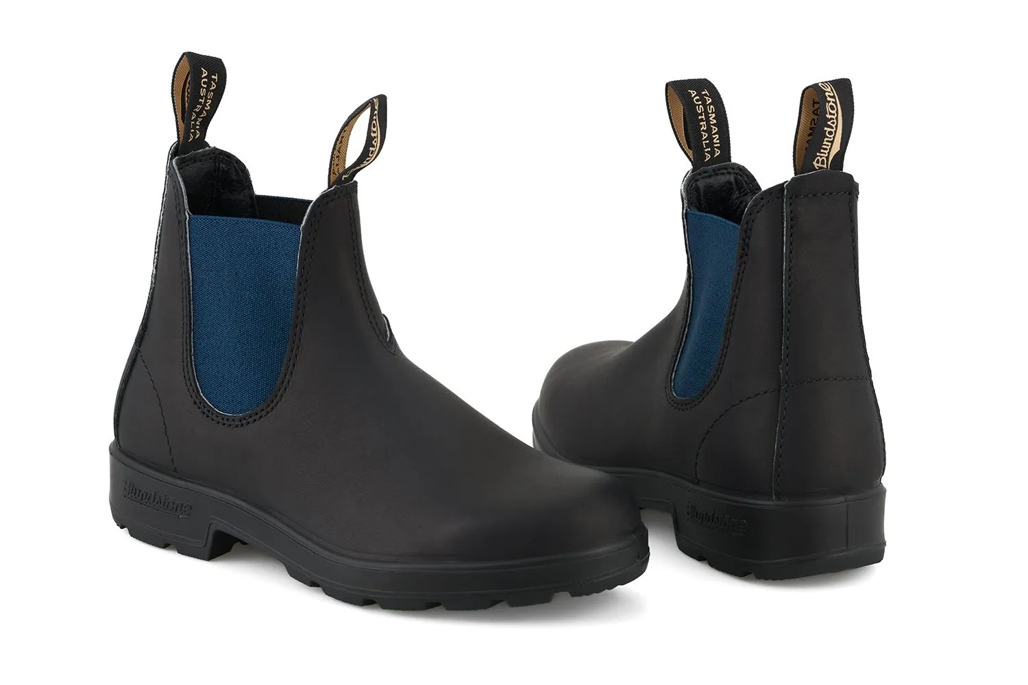 Blundstone - 1917 Black & Navy Leather Chelsea Boots