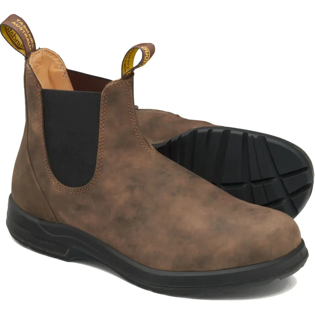 Blundstone - 2056 Rustic Brown Leather Chelsea Terrain Boots