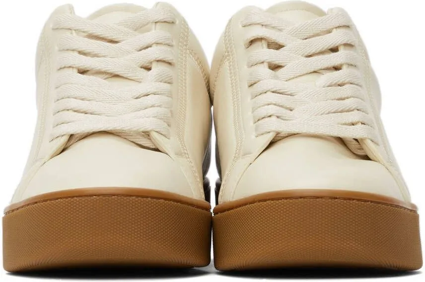 Bottega Veneta Off-White 'The Quilt' Low Sneakers