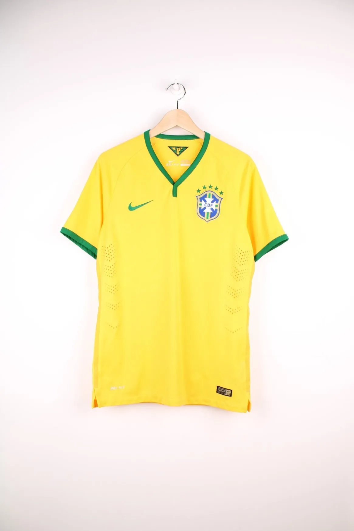 Brazil 2014/15 Home Football Shirt