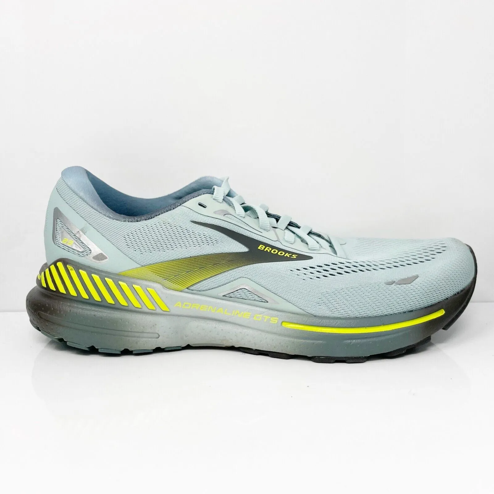 Brooks Mens Adrenaline GTS 23 1103911D458 Blue Running Shoes Sneakers Size 11 D