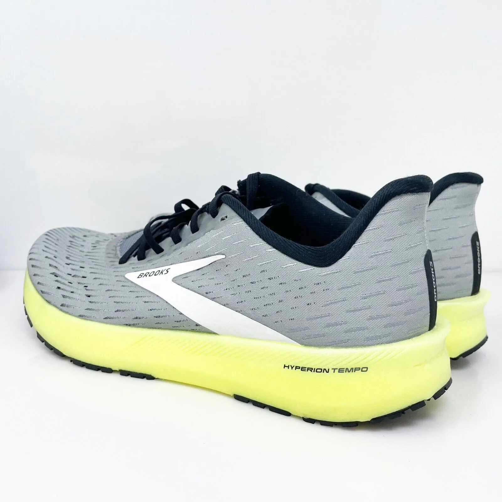 Brooks Mens Hyperion Tempo 1103391D099 Gray Running Shoes Sneakers Size 8 D