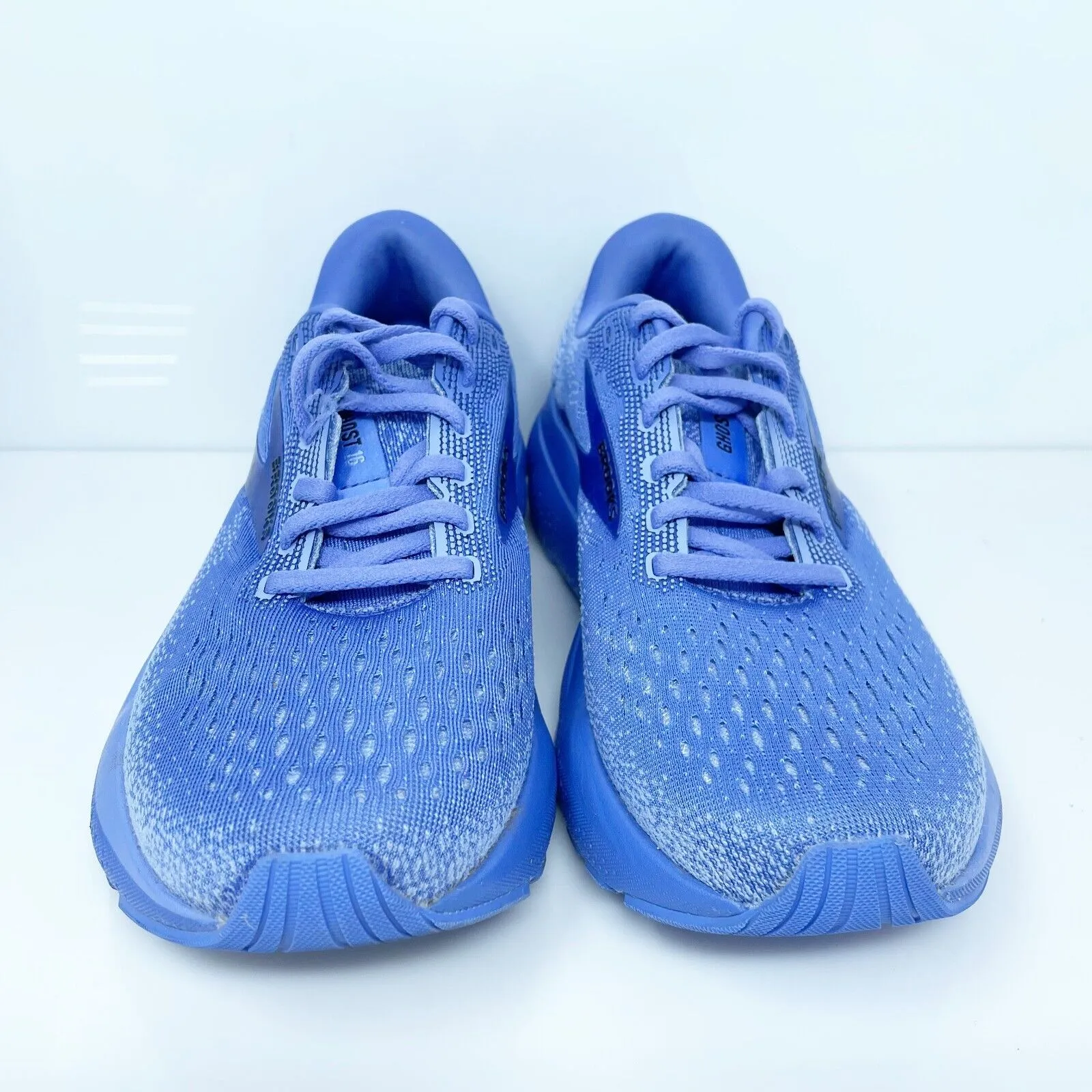 Brooks Womens Ghost 16 1204071B445 Blue Running Shoes Sneakers Size 7.5 B