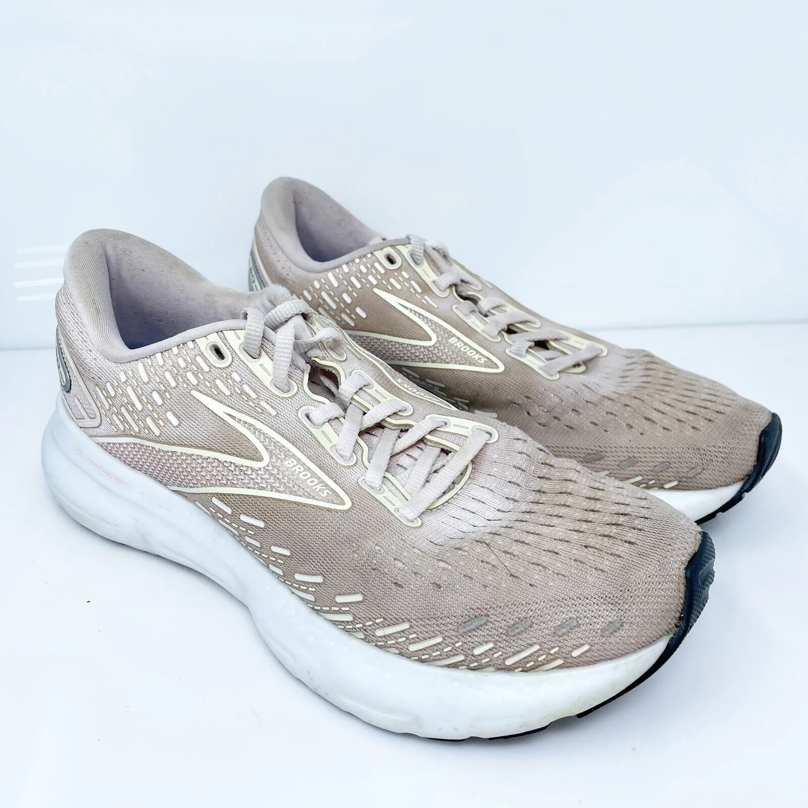 Brooks Womens Glycerin 20 1203691B656 Pink Running Shoes Sneakers Size 8.5 B