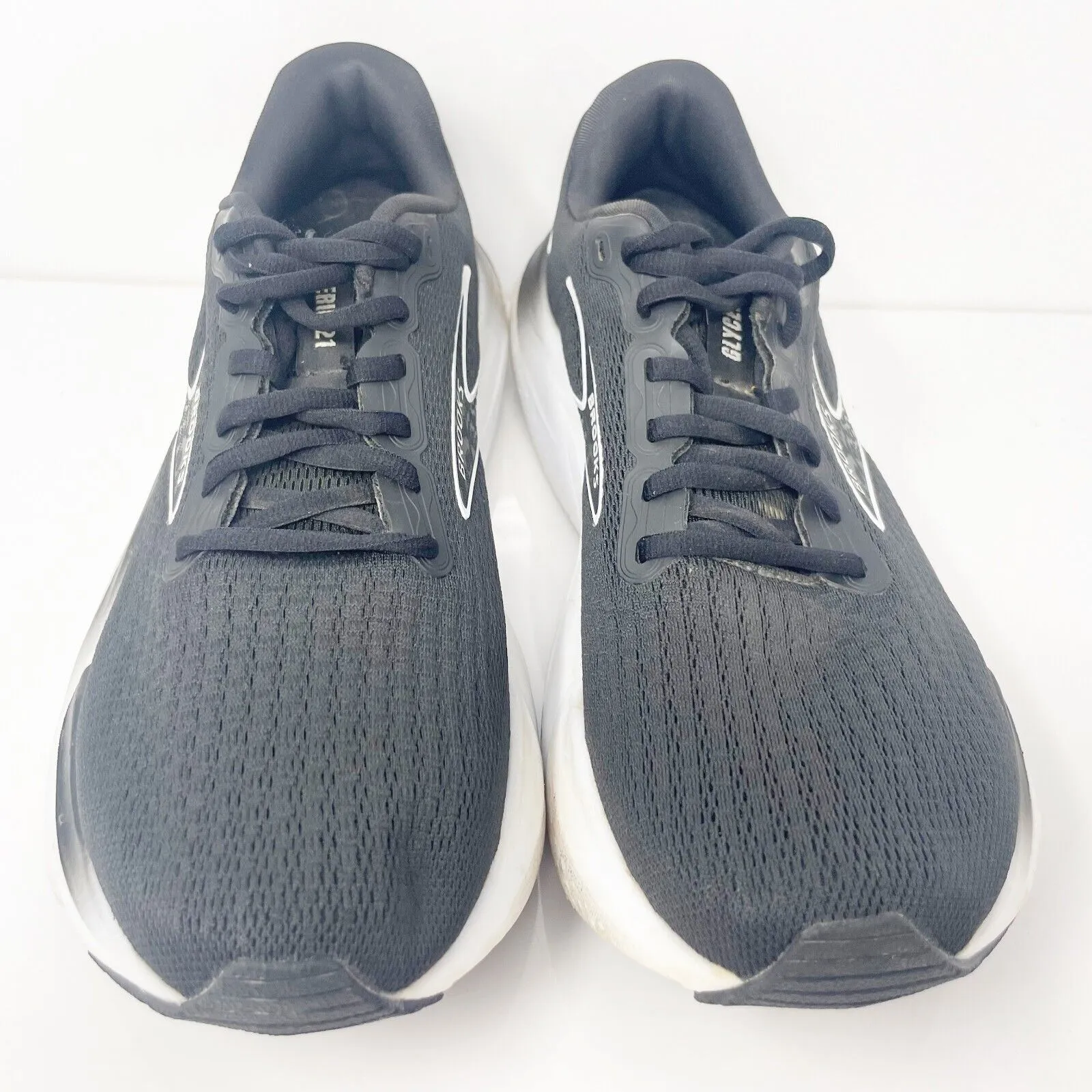 Brooks Womens Glycerin 21 1204081B090 Black Running Shoes Sneakers Size 9 B