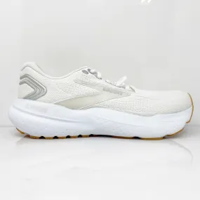 Brooks Womens Glycerin 21 1204081B114 White Running Shoes Sneakers Size 8.5B