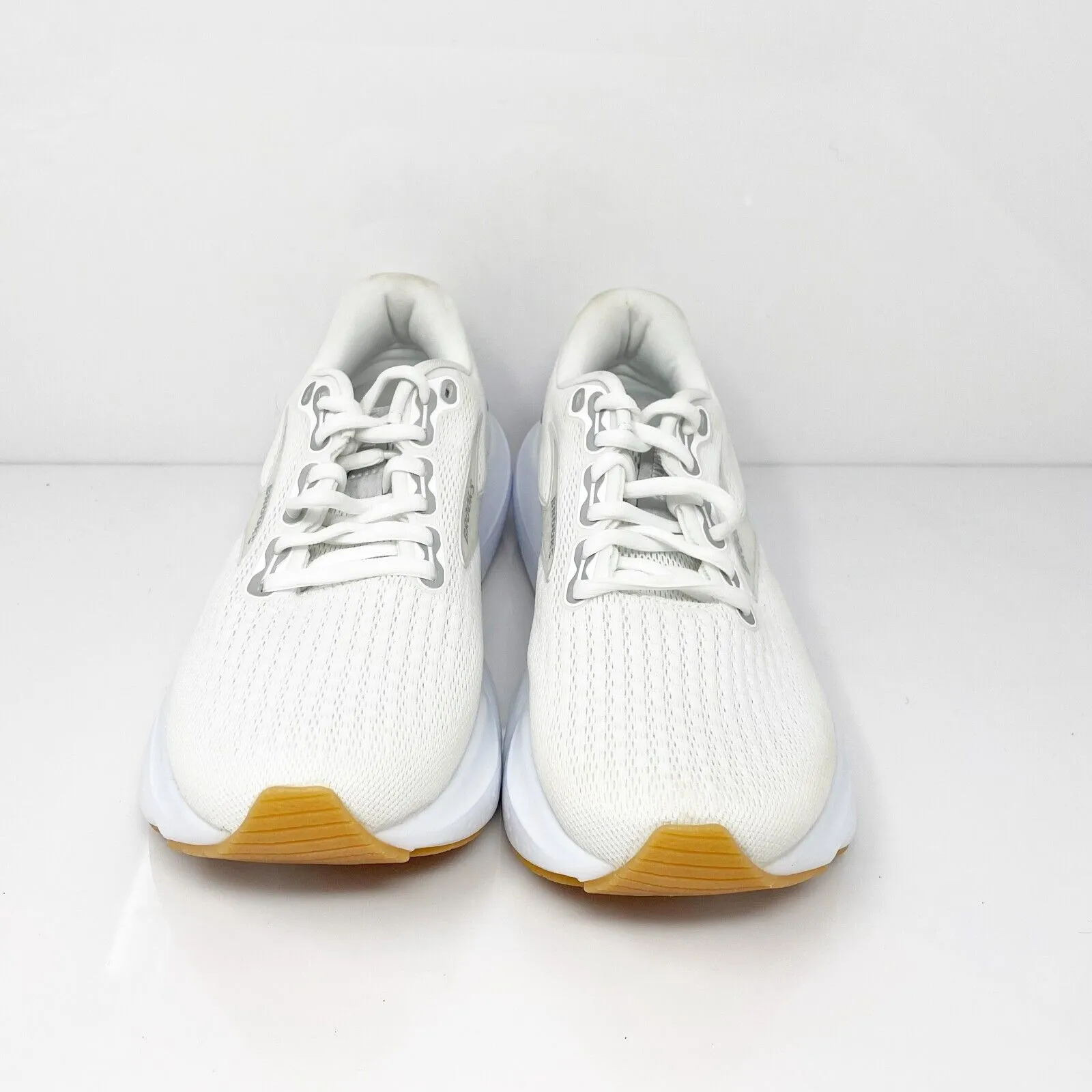 Brooks Womens Glycerin 21 1204081B114 White Running Shoes Sneakers Size 8.5B