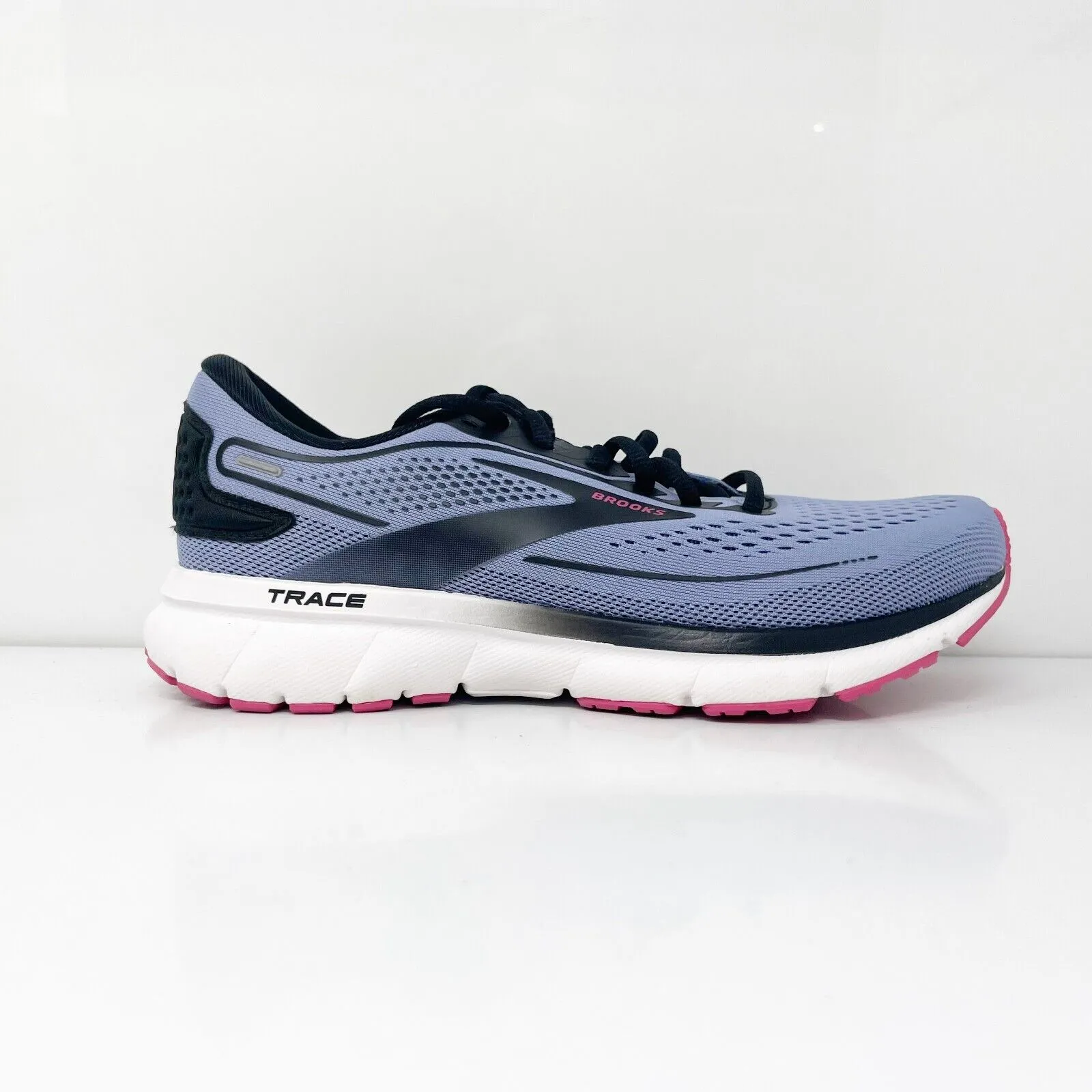 Brooks Womens Trace 2 1203751B533 Purple Running Shoes Sneakers Size 7 B