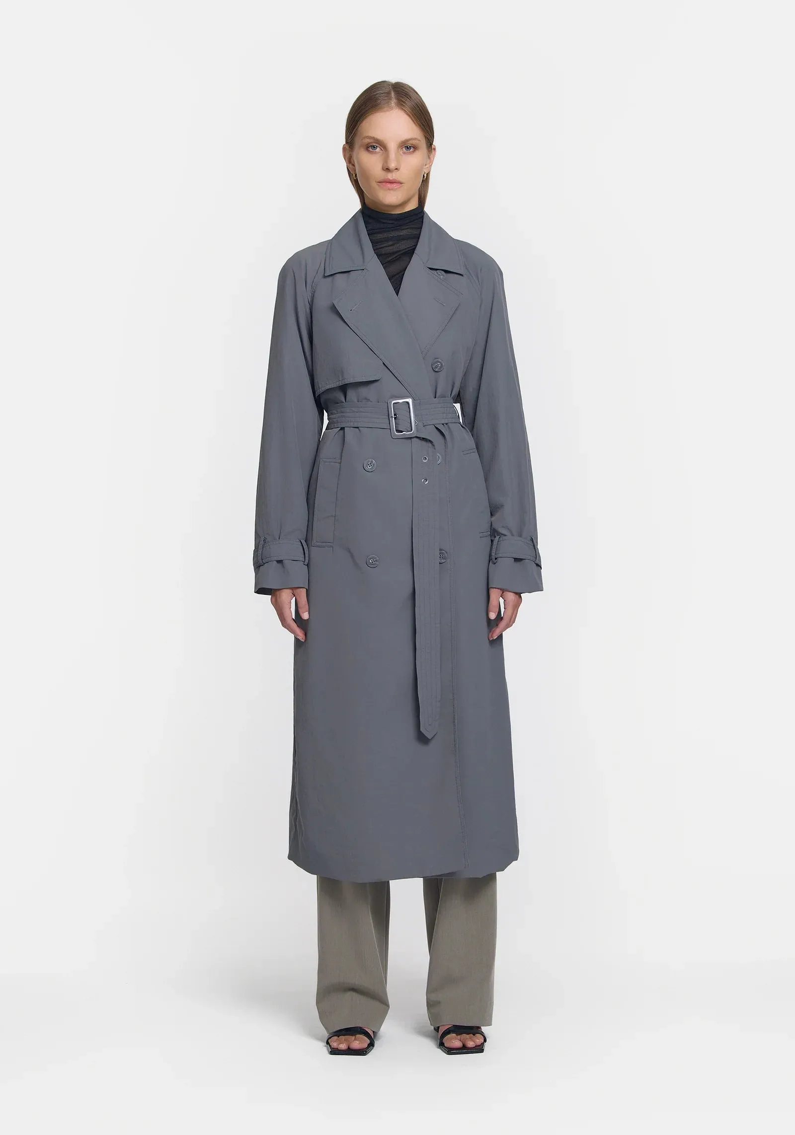 Brotherhood Trench in Smoke Grey