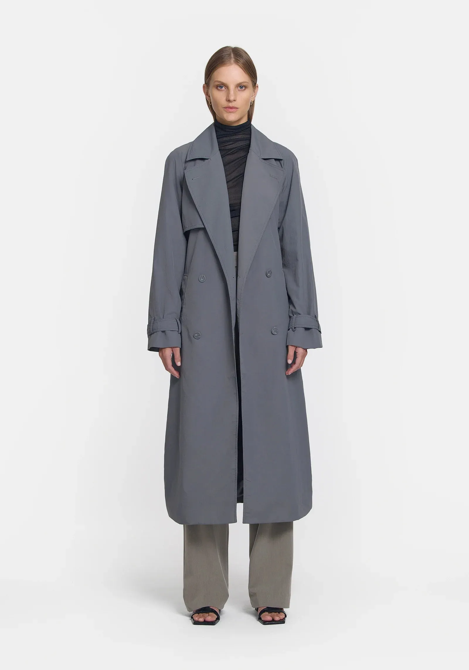 Brotherhood Trench in Smoke Grey