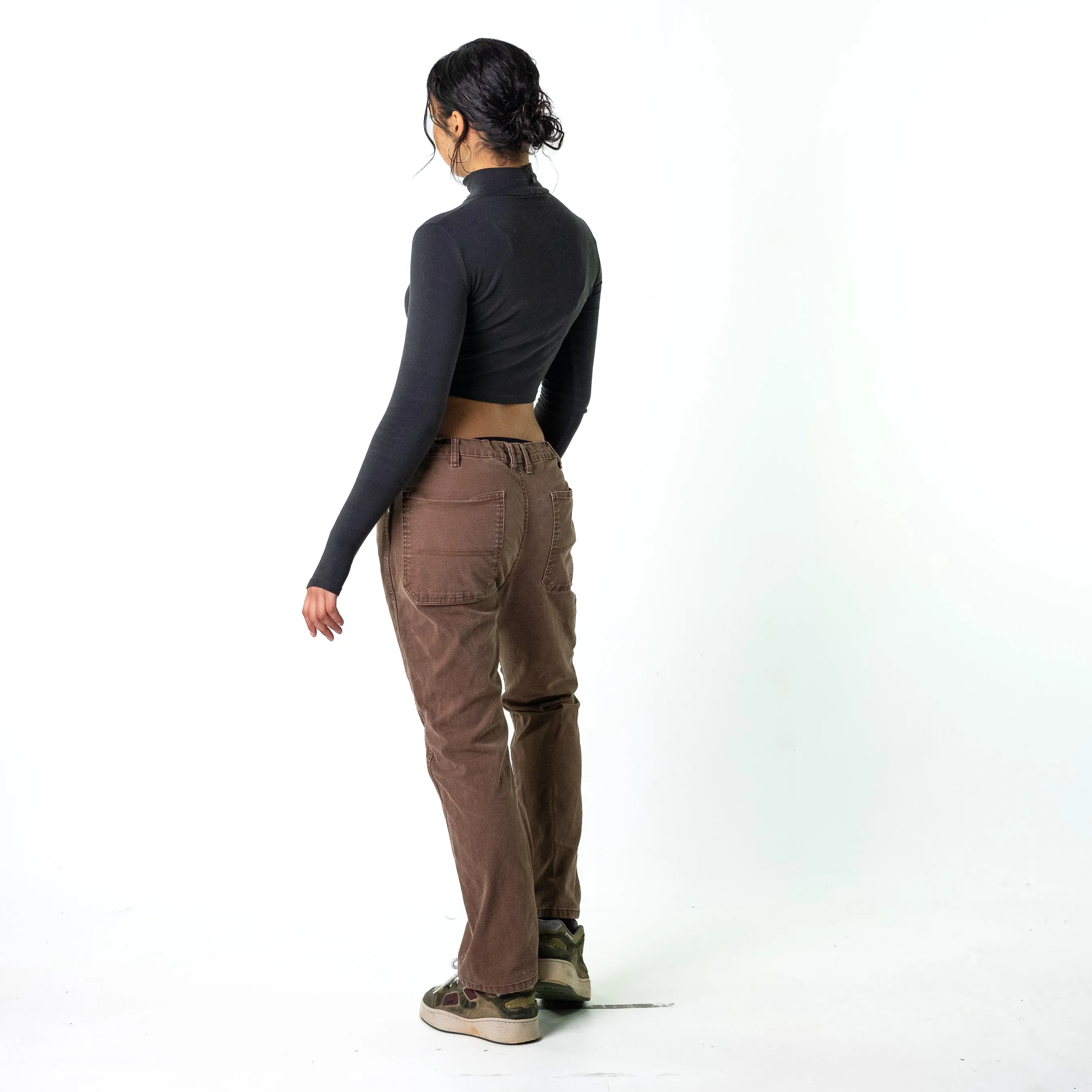 Brown 90s Dickies  Cargo Skater Trousers Pants Jeans (34x32)