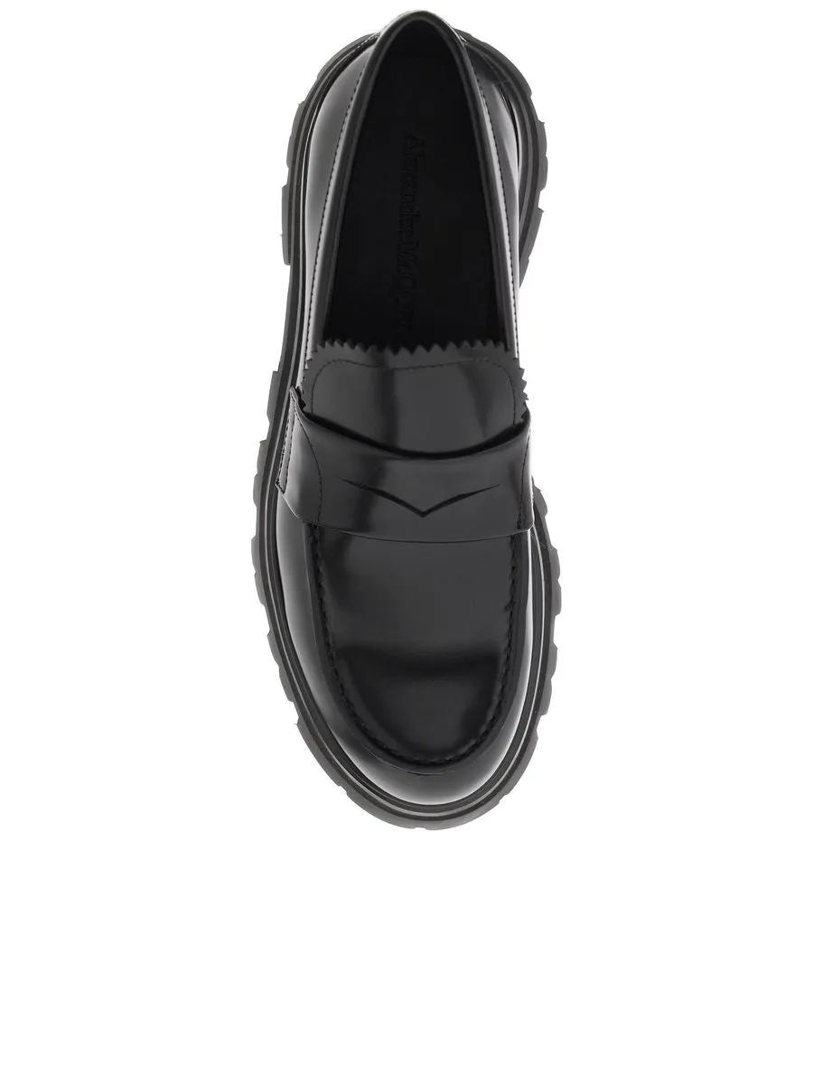 Brushed Leather Wander Loafers