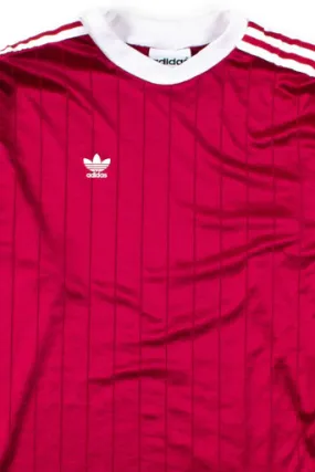 Burgundy Adidas Long Sleeve Soccer Jersey