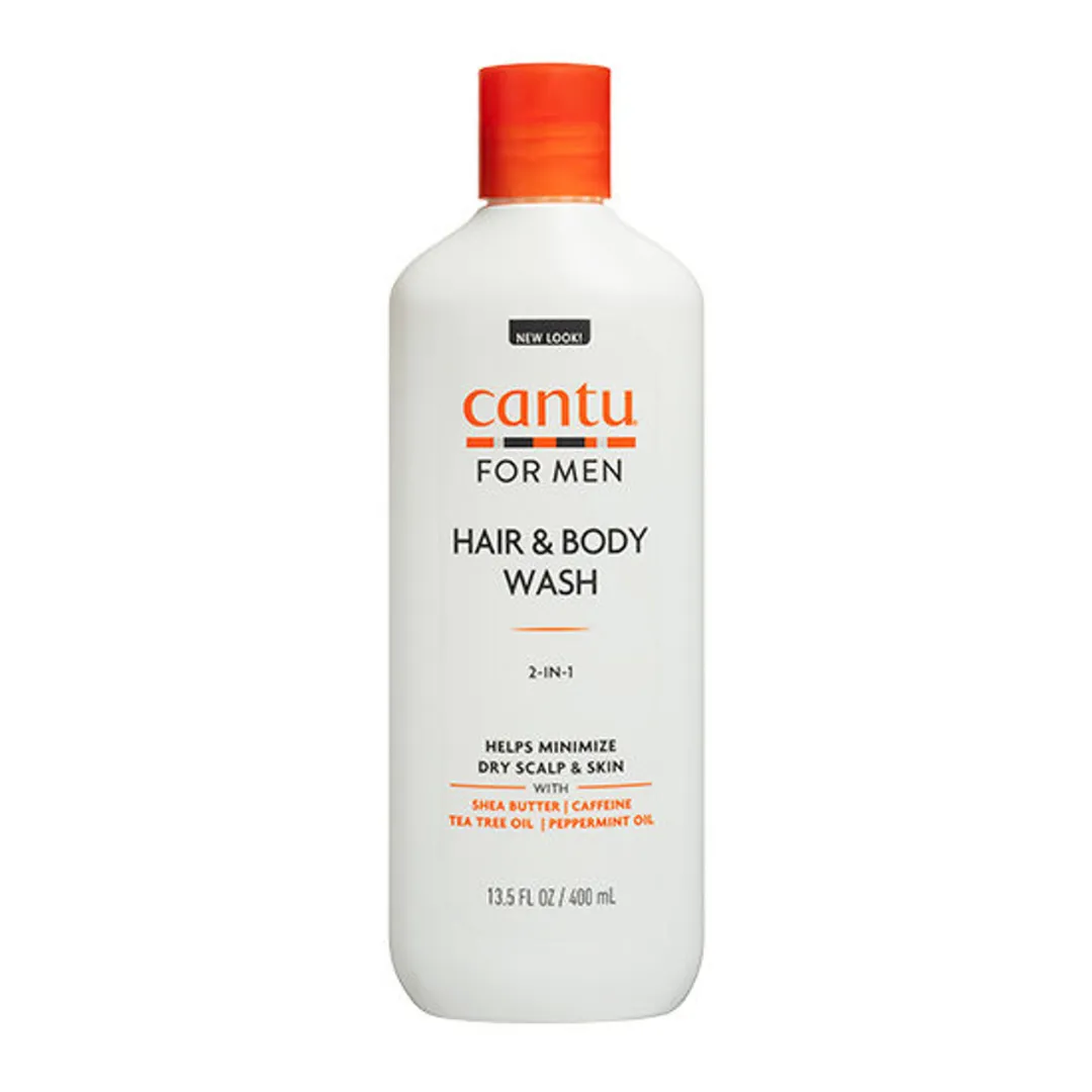 Cantu-Shea-Butter-Mens-Collection-Hair and Body-Wash-13-5Oz-400Ml