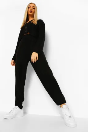 Cardigan Wide Leg Knitted Two-Piece