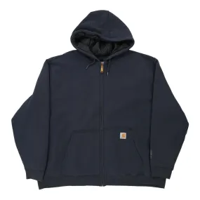 Carhartt Hoodie - 3XL Navy Cotton Blend