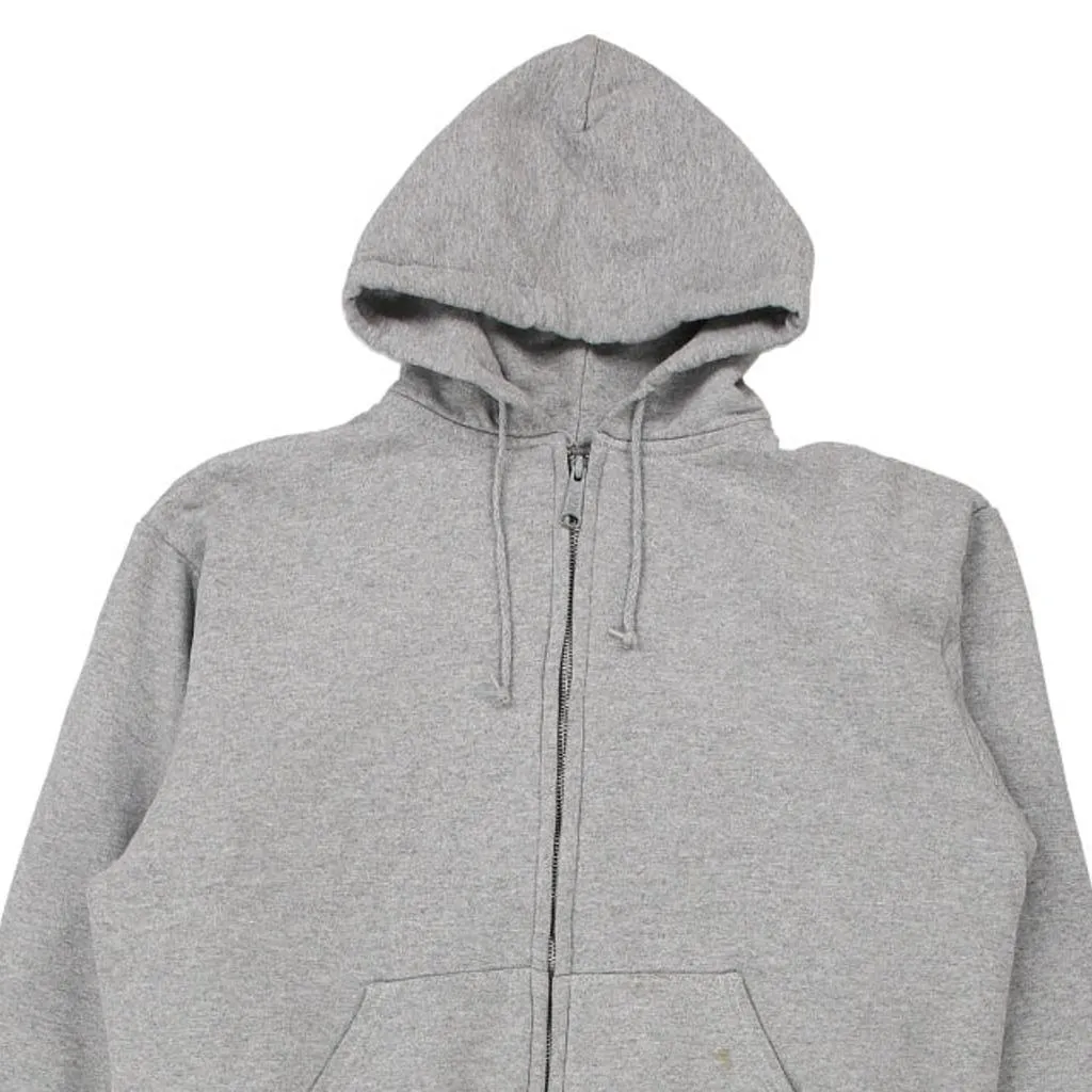 Carhartt Hoodie - Small Grey Cotton Blend