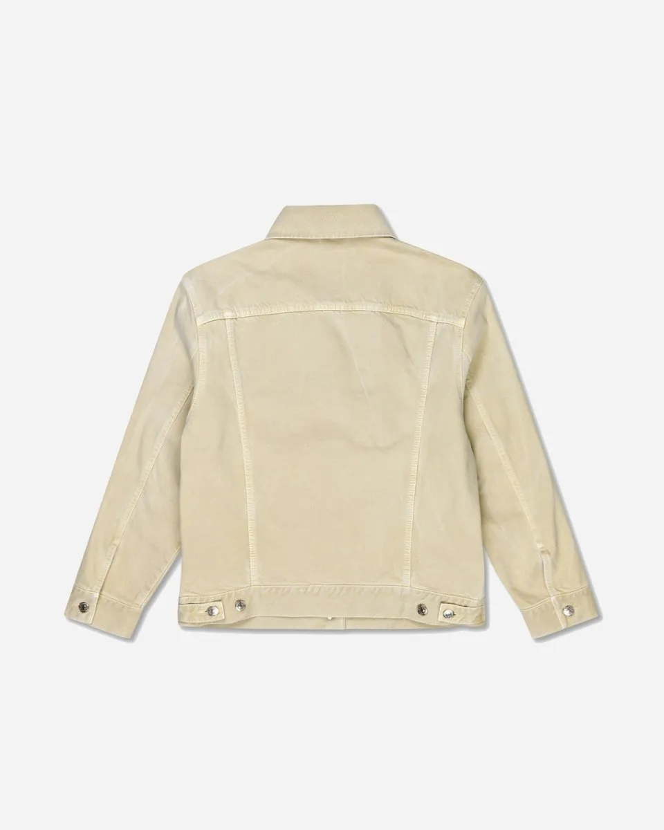 Carrie Rigid Denim Jacket - Light Sand