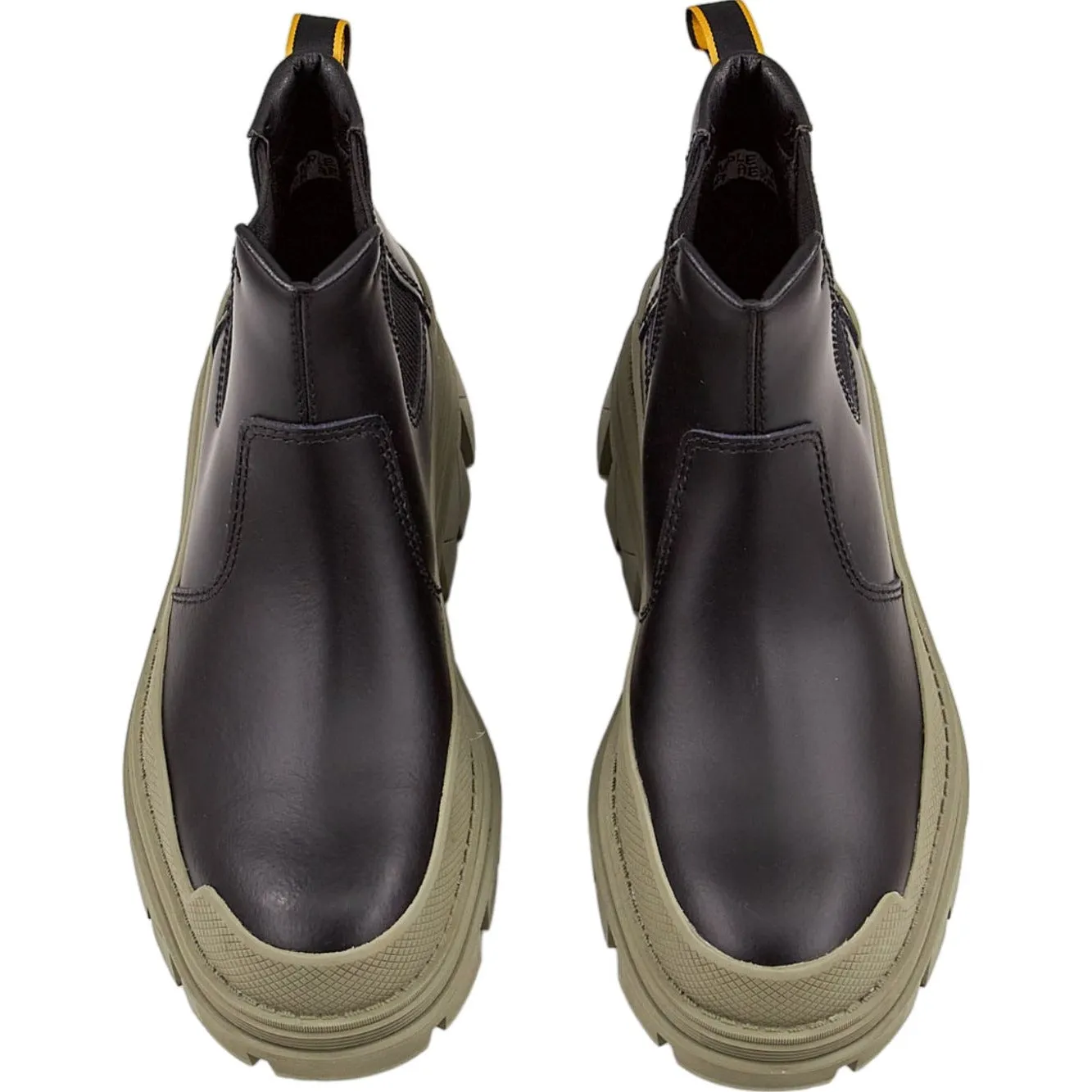 CAT Black Hardwear Chelsea Boots