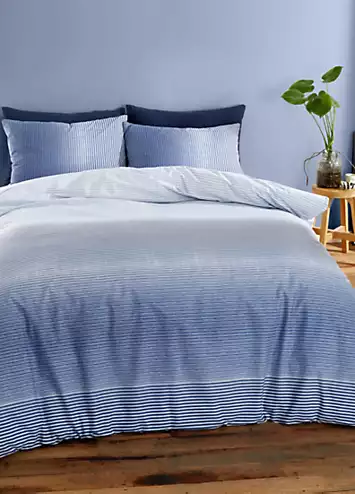 Catherine Lansfield Graded Stripe Duvet Cover Set | Kaleidoscope