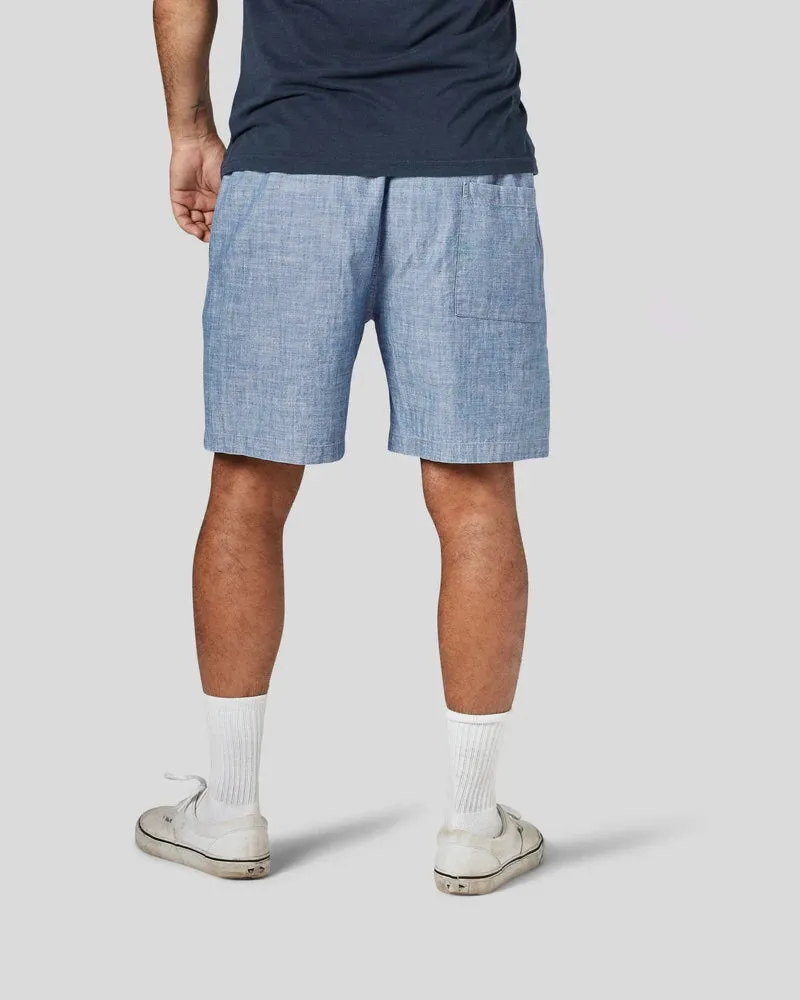 Chambray Shorts