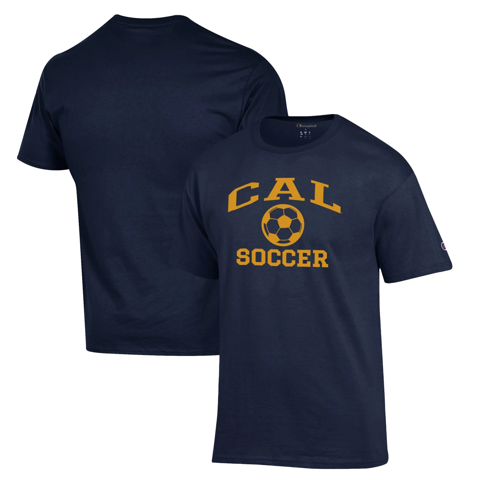 Champion Cal Bears Navy Soccer Icon T-Shirt