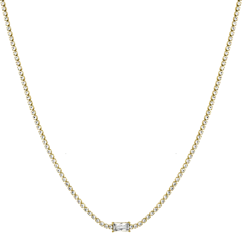 Chane Prestige Tennis plaquée or 18 carats