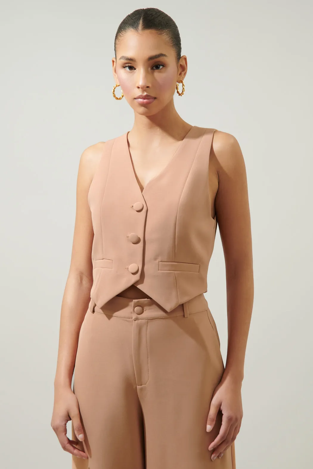 Chelsea Button Up Vest