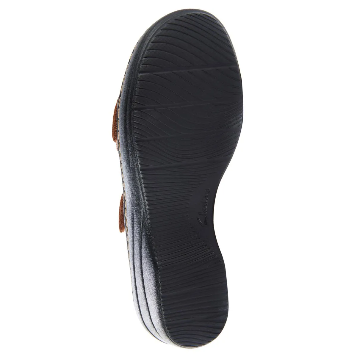      Clarks Collection Merliah Raelyn Leather Wedge Sandal     