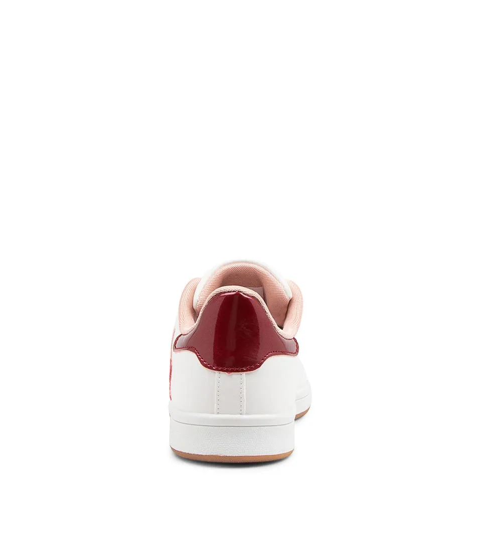 CLARKS Daria Junior White Rhubarb Sneakers