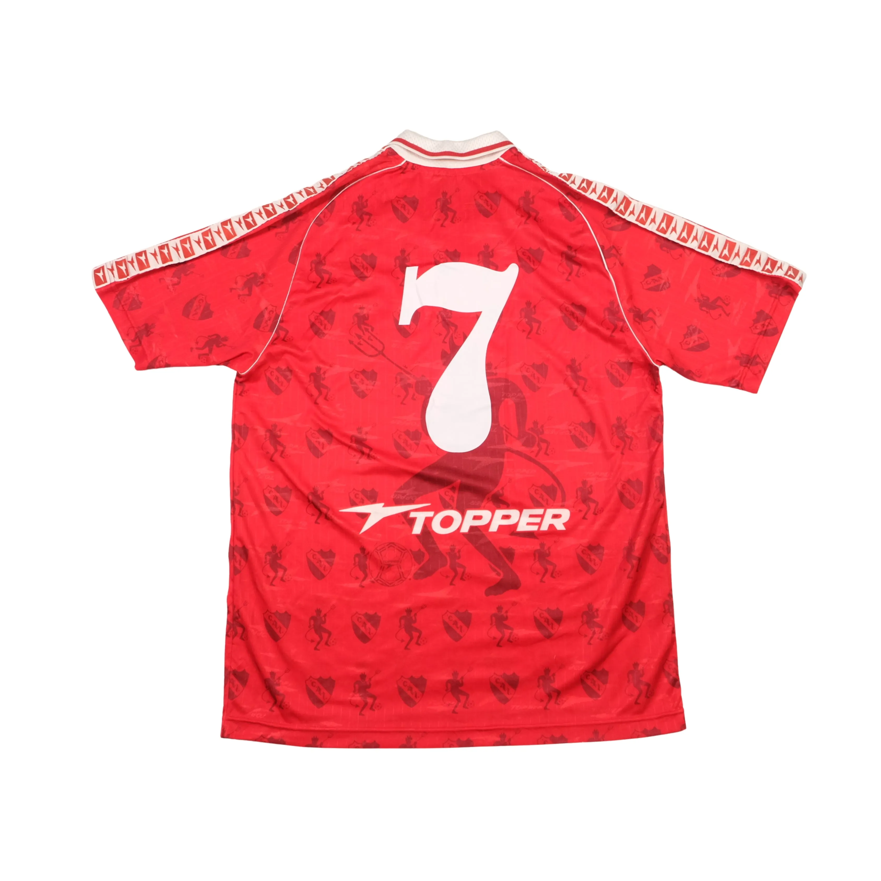 Club Atletico Independiente (Brazil) Original 1998 Topper Home Football Shirt Large