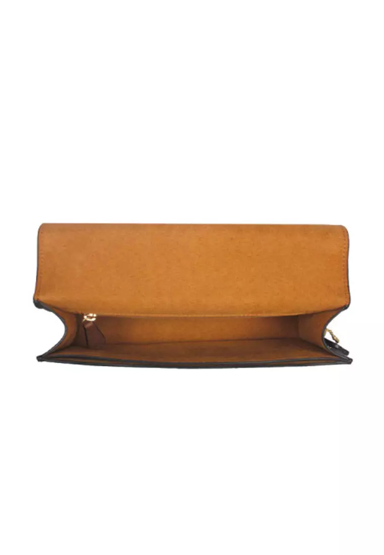 Coach COACH ELIZA Women's Walnut-Black Crossbody Bag