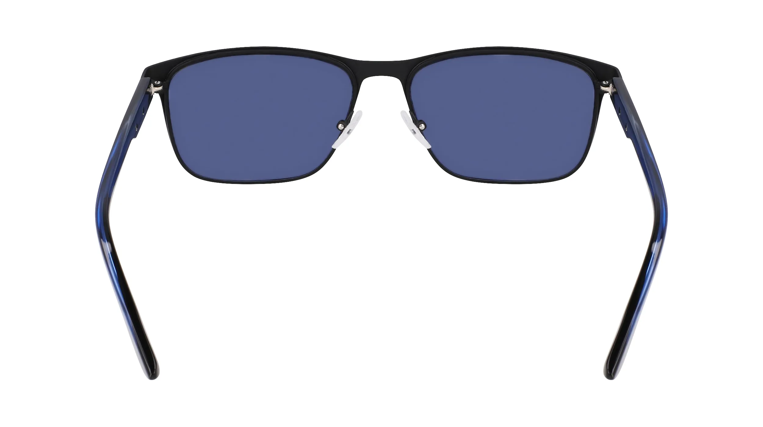 Columbia C126S 004 Sunglasses Men's Matte Black/Blue Rectangle Shape 60-18-150