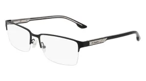 Columbia C3047 002 Eyeglasses Men's Satin Black Semi Rim 58-18-150