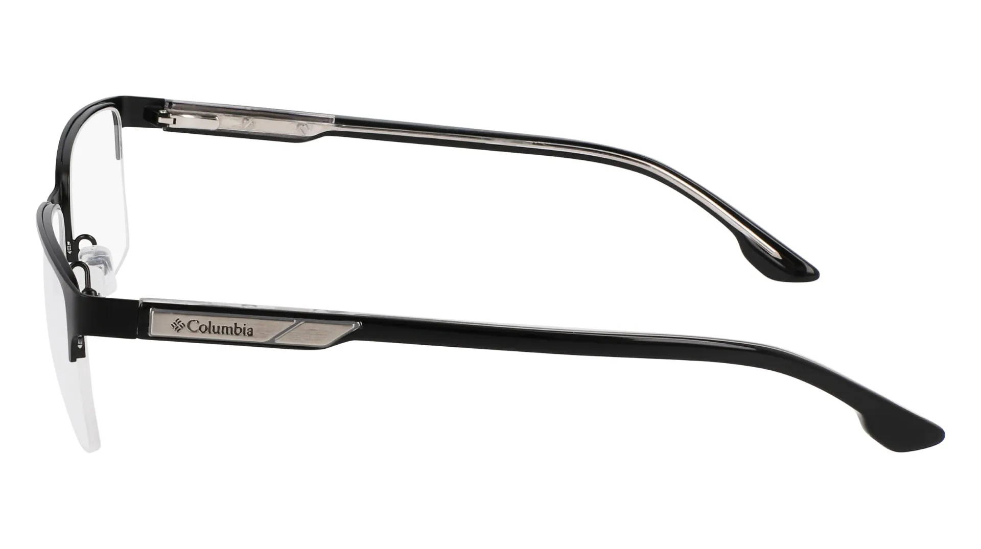 Columbia C3047 002 Eyeglasses Men's Satin Black Semi Rim 58-18-150